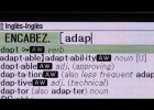 Encuentra el significado de una palabra con SHIFTK en el EX-word de Casio | Recurso educativo 420841
