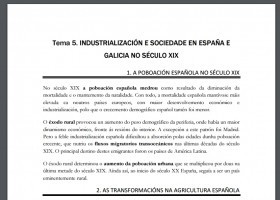 Industralización e sociedade en España e Galicia no século XIX | Recurso educativo 739244