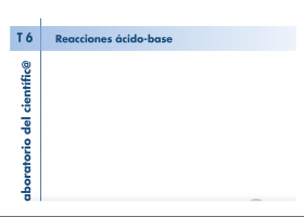 Reacciones ácido-base | Recurso educativo 744284