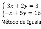 Sistemes de dues equacions per igualació | Recurso educativo 751601