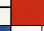 Composición II con rojo, azul y amarillo. Piet Mondrian | Recurso educativo 767065