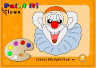 Paint the clown | Recurso educativo 768138