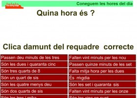 Quina hora és? | Recurso educativo 774875