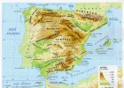 Mapa físic de la peninsula ibèrica | Recurso educativo 775421