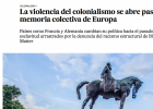 La violència del colonialisme s'obre pas en la memòria col·lectiva d'Europa | Recurso educativo 786300