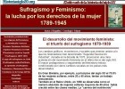 O desenvolvemento do movemento feminista: o triunfo do sufraxismo (1870-1939) | Recurso educativo 787150