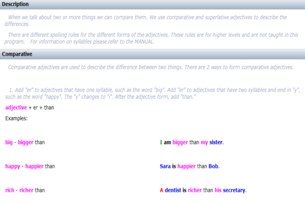 Comparatives and superlatives | Recurso educativo 40423