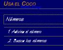 Usa el coco: Busca los números 3 | Recurso educativo 6007