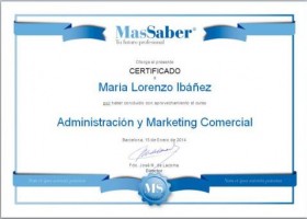 Curso de Administración y Marketing Comercial | MasSaber | Recurso educativo 115326