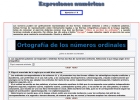 Los números ordinales | Recurso educativo 727393